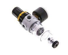 Filter-Regulator G1/4'' 350 l/min 0.5-6.0bar/7-87psi Semi-Auto Polycarbonate Standard 0