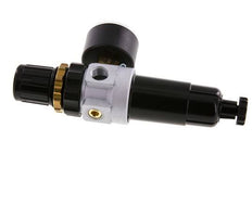 Filter-Regulator G1/4'' 350 l/min 0.5-16.0bar/7-232psi Semi-Auto Metal Standard 0