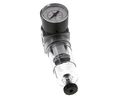 Filter-Regulator G1/8'' 1450 l/min 0.5-10.0bar/7-145psi Semi-Auto 40 mm Pressure Gauge Polycarbonate Multifix 0