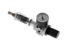 Filter-Regulator G1/8'' 1450 l/min 0.2-6.0bar/3-87psi Auto (Closed Without Pressure) 40 mm Pressure Gauge Polycarbonate Multifix 0