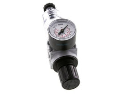 Filter-Regulator G1/8'' 1450 l/min 0.2-6.0bar/3-87psi Semi-Auto 40 mm Pressure Gauge Polycarbonate Multifix 0