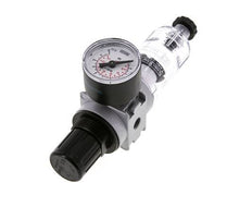 Filter-Regulator G1/8'' 1450 l/min 0.2-6.0bar/3-87psi Semi-Auto 40 mm Pressure Gauge Polycarbonate Multifix 0