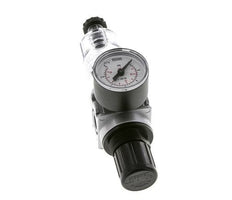 Filter-Regulator G1/4'' 1450 l/min 0.1-3.0bar/1-44psi Semi-Auto 40 mm Pressure Gauge Polycarbonate Multifix 0