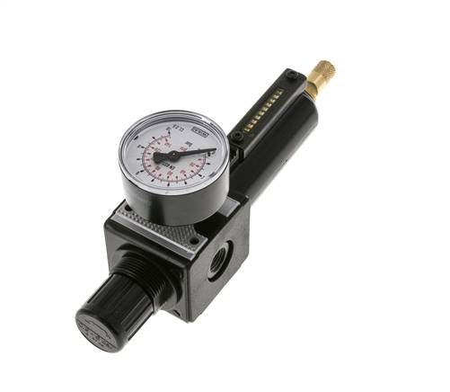 Filter-Regulator G1/4'' 1600 l/min 0.2-6.0bar/3-87psi Auto Metal Multifix 1
