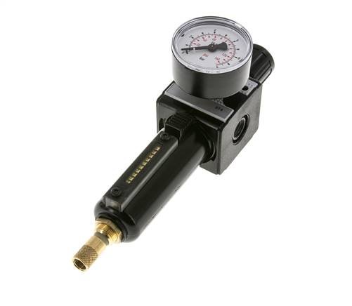 Filter-Regulator G1/4'' 1600 l/min 0.2-6.0bar/3-87psi Auto Metal Multifix 1