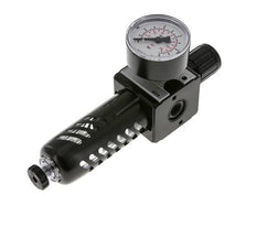 Filter-Regulator G1/4'' 1600 l/min 0.2-6.0bar/3-87psi Semi-Auto Protective Cage Polycarbonate Multifix 1