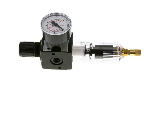Filter-Regulator G1/4'' 1600 l/min 0.2-6.0bar/3-87psi Auto Polycarbonate Multifix 1