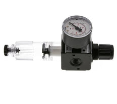 Filter-Regulator G1/4'' 1600 l/min 0.5-10.0bar/7-145psi Semi-Auto Polycarbonate Multifix 1