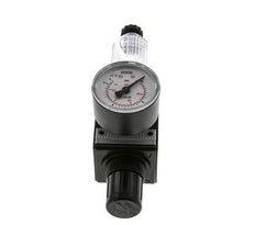 Filter-Regulator G1/4'' 1600 l/min 0.5-10.0bar/7-145psi Semi-Auto Polycarbonate Multifix 1
