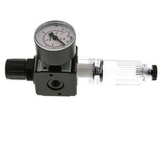 Filter-Regulator G1/4'' 1600 l/min 0.5-10.0bar/7-145psi Semi-Auto Polycarbonate Multifix 1