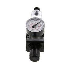Filter-Regulator G1/4'' 1600 l/min 0.1-3.0bar/1-44psi Semi-Auto Polycarbonate Multifix 1