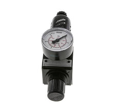 Filter-Regulator G3/8'' 1600 l/min 0.5-16.0bar/7-232psi Semi-Auto Protective Cage Polycarbonate Multifix 1