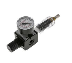 Filter-Regulator G1/4'' 1600 l/min 0.2-6.0bar/3-87psi Auto (Closed Without Pressure) Polycarbonate Multifix 1