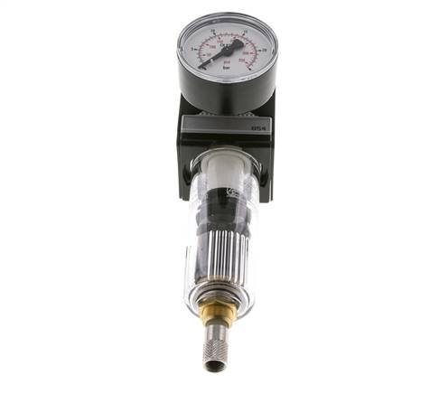 Filter-Regulator G1/4'' 1600 l/min 0.5-16.0bar/7-232psi Auto (Closed Without Pressure) Polycarbonate Multifix 1