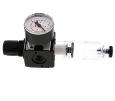 Filter-Regulator G3/8'' 1600 l/min 0.5-10.0bar/7-145psi Semi-Auto Polycarbonate Multifix 1