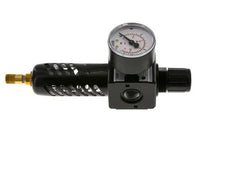 Filter-Regulator G3/8'' 1600 l/min 0.5-10.0bar/7-145psi Auto Protective Cage Polycarbonate Multifix 1