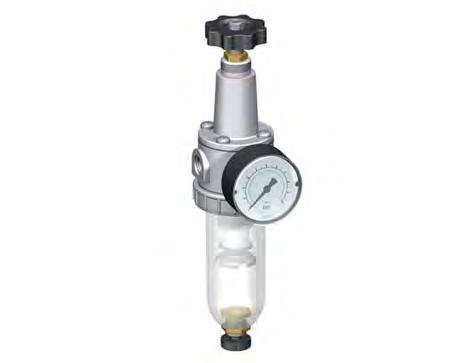 Filter-Regulator G3/8'' 900 l/min 0.5-16.0bar/7-232psi Semi-Auto Metal Standard 1