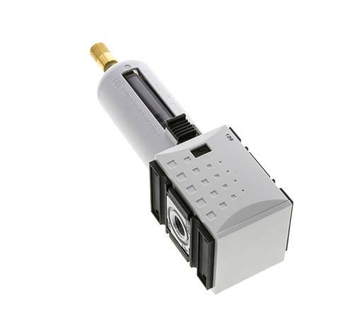 Filter 5microns G1/4'' 2200 l/min Auto Polycarbonate Futura 1