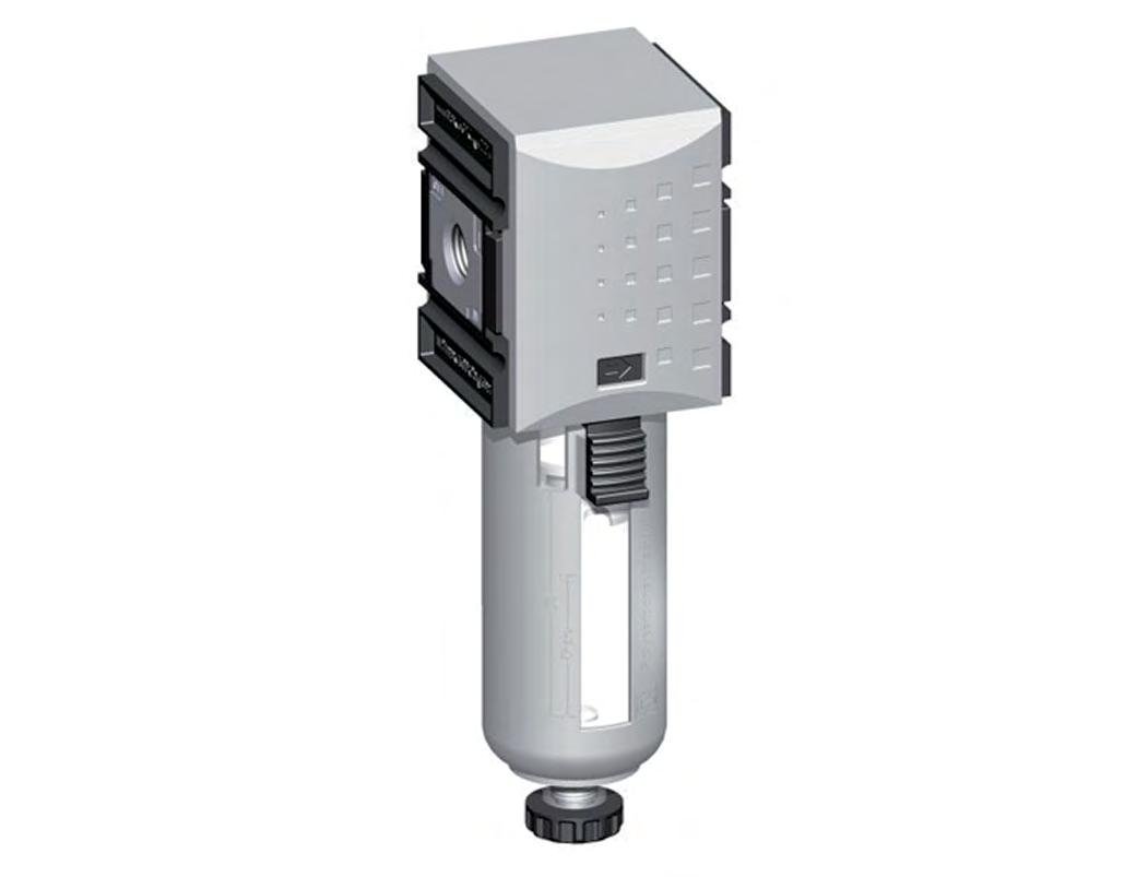 Filter 5microns G1/4'' 2200 l/min Auto Metal Futura 1