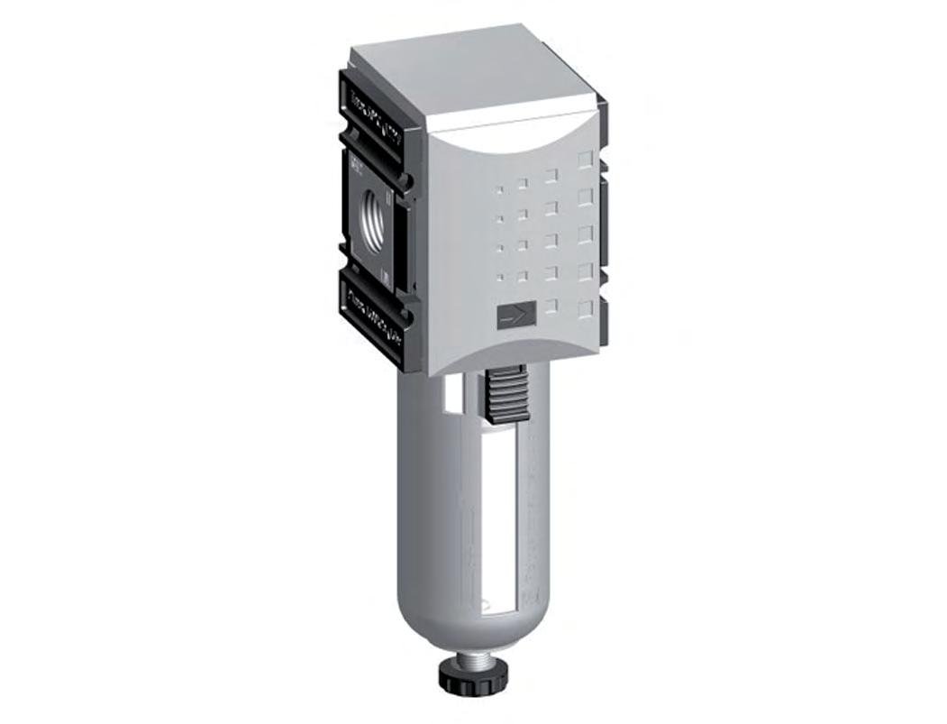 Filter 5microns G1/2'' 3500 l/min Auto Metal Futura 2