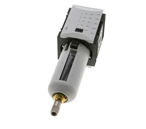 Filter 5microns G3/8'' 3500 l/min Auto (Closed Without Pressure) Polycarbonate Futura 2