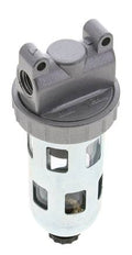 Filter 5microns G1/4'' 800 l/min Semi-Auto Protective Cage Polycarbonate Standard 1