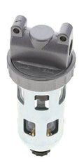 Filter 5microns G1/4'' 800 l/min Semi-Auto Protective Cage Polycarbonate Standard 1
