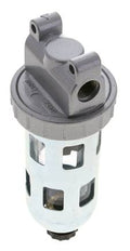 Filter 5microns G1/4'' 800 l/min Semi-Auto Protective Cage Polycarbonate Standard 1