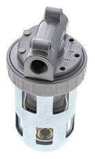 Filter 40microns G3/8'' 3100 l/min Semi-Auto Protective Cage Polycarbonate Standard 2