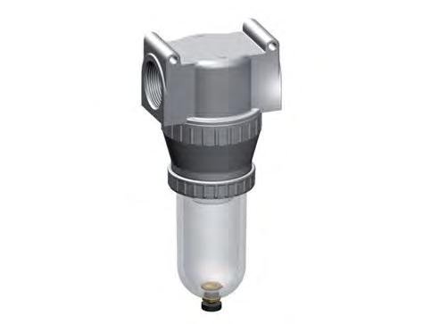 Filter 40microns G1 1/4'' 12500 l/min Auto (Closed Without Pressure) Polycarbonate Standard 5