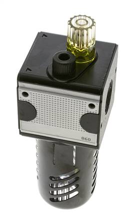 Micro Oil-Fog Lubricator G1/2'' Protective Cage Polycarbonate Multifix 2