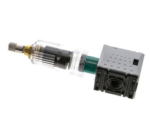 Microfilter 0.01microns G1/4'' 190 l/min Auto (Closed Without Pressure) Polycarbonate Futura 0
