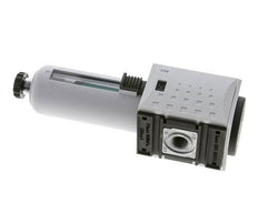 Microfilter 0.01microns G1/4'' 350 l/min Semi-Auto Polycarbonate Futura 1