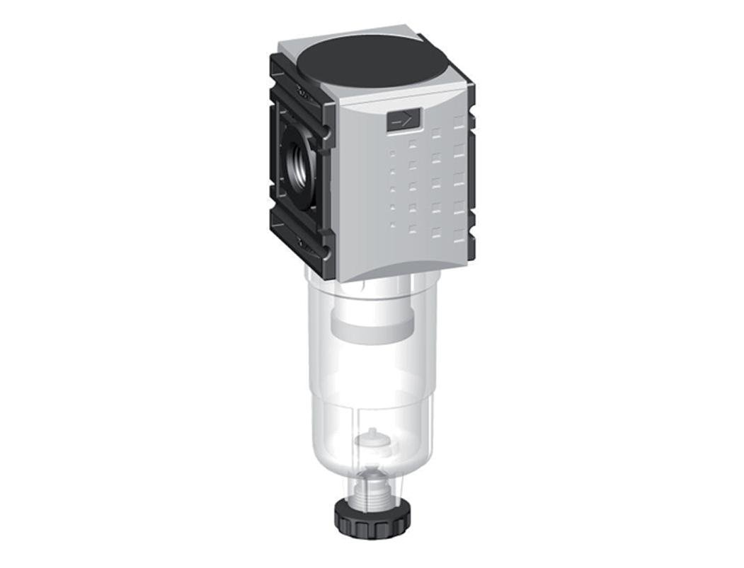 Microfilter 0.01microns G1/4'' 190 l/min Auto Polycarbonate Futura 0