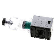 Microfilter 0.01microns G1/4'' 190 l/min Semi-Auto Polycarbonate Futura 0