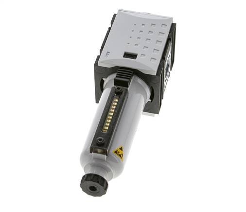 Microfilter 0.01microns G3/8'' 350 l/min Semi-Auto Metal Futura 1