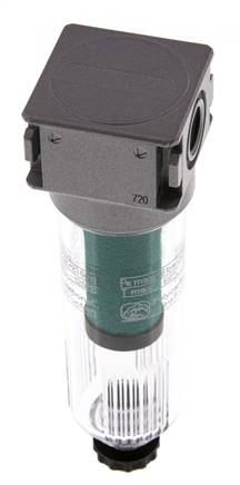 Microfilter 0.01microns G1/4'' 450 l/min Semi-Auto Polycarbonate Multifix 0