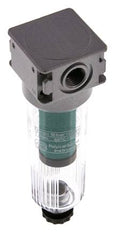 Microfilter 0.01microns G1/4'' 450 l/min Semi-Auto Polycarbonate Multifix 0