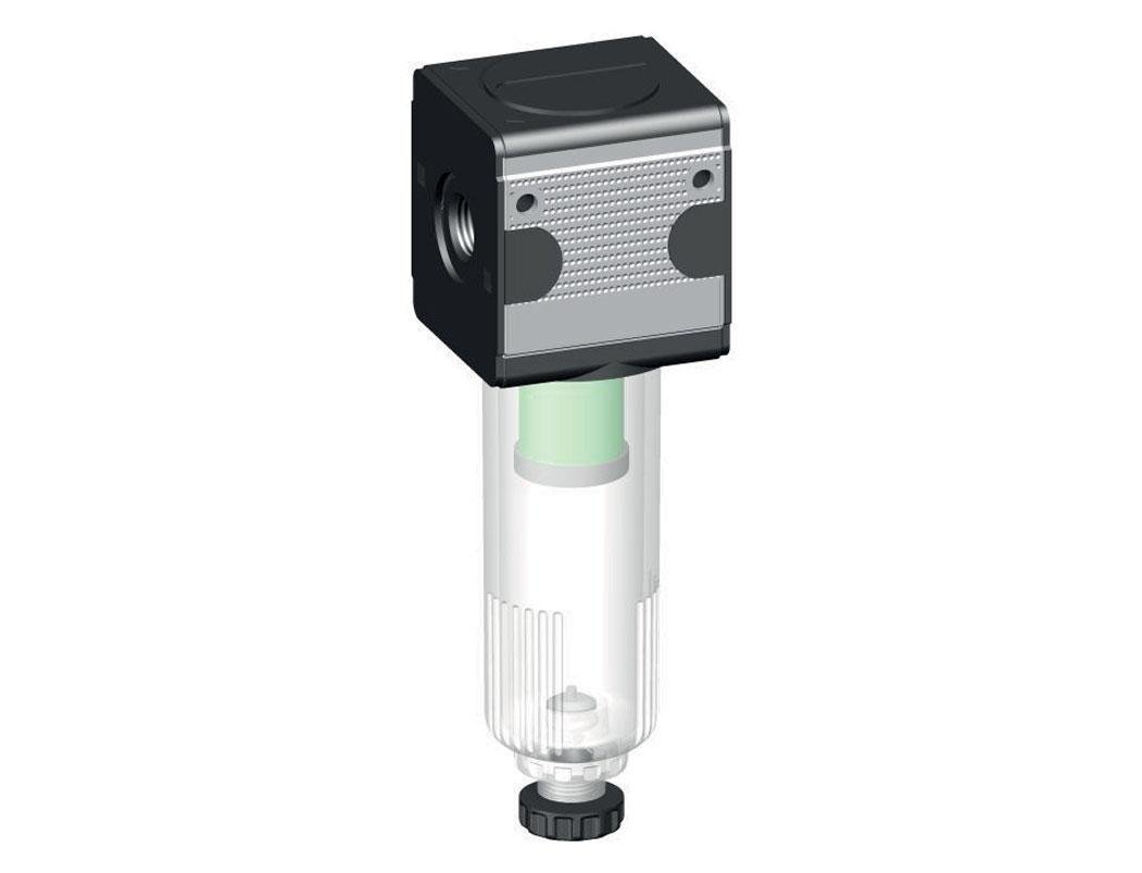 Microfilter 0.01microns G1/4'' 280 l/min Auto Polycarbonate Multifix 1