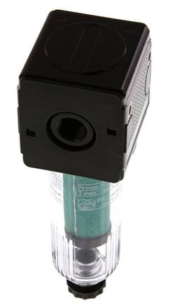 Microfilter 0.01microns G1/4'' 280 l/min Semi-Auto Polycarbonate Multifix 1