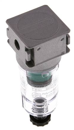 Microfilter 0.01microns G1/8'' 230 l/min Semi-Auto Polycarbonate Multifix 0