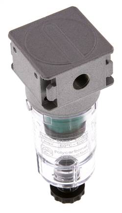 Microfilter 0.01microns G1/8'' 230 l/min Semi-Auto Polycarbonate Multifix 0