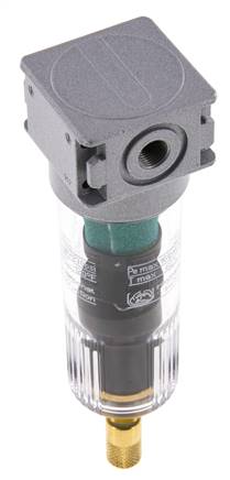 Microfilter 0.01microns G1/8'' 230 l/min Auto Polycarbonate Multifix 0