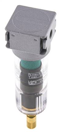 Microfilter 0.01microns G1/8'' 230 l/min Auto Polycarbonate Multifix 0