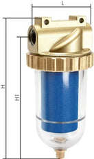 Microfilter 0.01microns G1'' 4000 l/min Manual Metal Standard 5