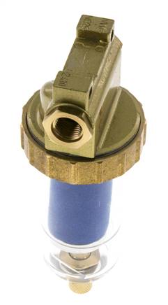 Microfilter 0.01microns G1/4'' 560 l/min Semi-Auto Polycarbonate Standard 1