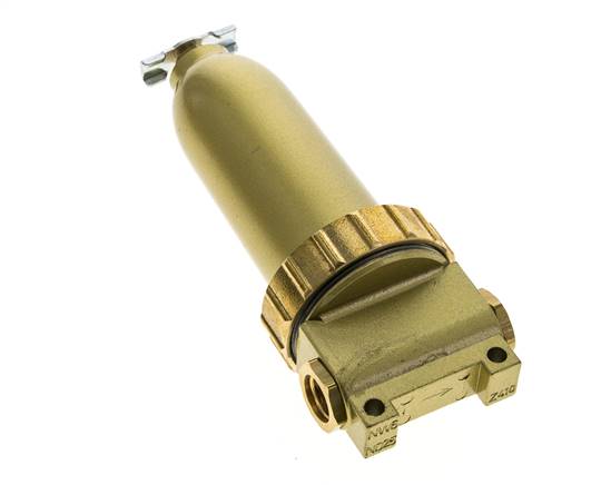 Microfilter 0.01microns G1/4'' 560 l/min Manual Metal Standard 1