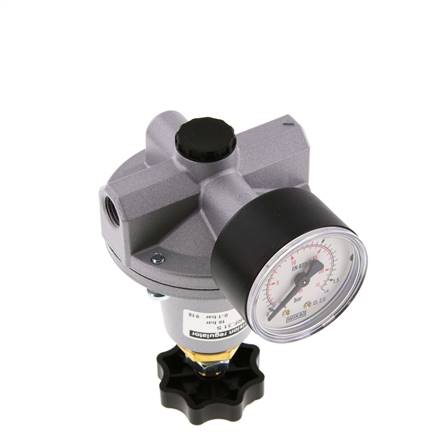 Precision Pressure Regulator G1/4'' 550 l/min 0.0-1.0bar/0-14psi Zinc Die-Cast Standard 3