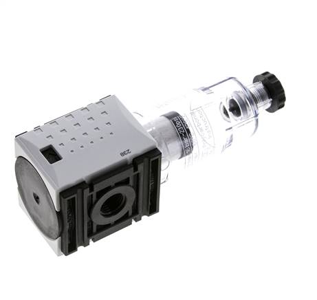 Pre-Filter 0.3microns G1/4'' 140 l/min Semi-Auto Polycarbonate Futura 0