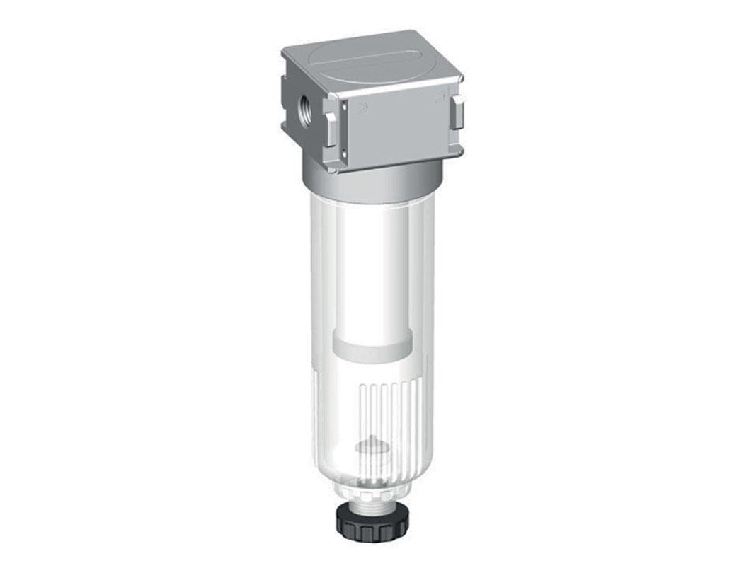 Pre-Filter 0.3microns G1/4'' 160 l/min Semi-Auto Polycarbonate Multifix 0